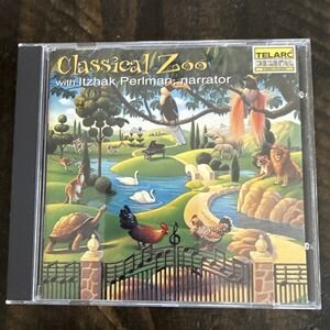 CLASSICAL ZOO Itzhak Perlman ROSSINI RESPIGHI SAINT-SAENS - Atlanta - TELARC CD